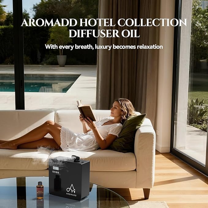 AROMADD AROMADD 24K Celestia Hotel Diffuser Oil Inspired by Luxury Hotel Collection Scent, Premium Fragrance Oil for Waterless, Cold Air & HVAC Diffusers, Long-Lasting Home Scent, 3.38 fl oz (100 mL)