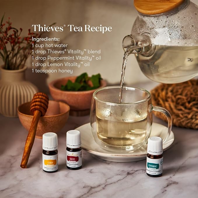 Thieves Vitality Essential Oil by Young Living, 5 Milliliters, Dietary