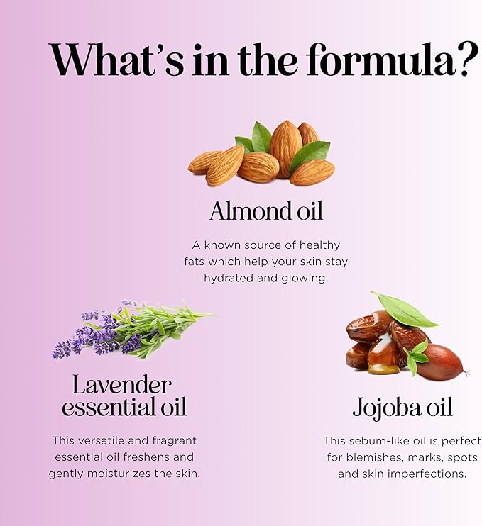 Aromatherapy Sensual Massage Oil for Couples - Relaxing Lavender Massaging Oil for Massage Therapy with Vitamin E Jojoba & Sweet Almond - Naturally Scented Vegan Non GMO & Gluten Free (8 Fl Oz)