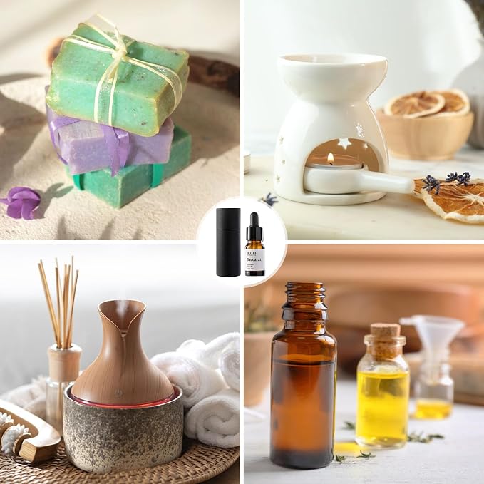 Hotel Essential Oils - Inspired by 5-Star Hotel Baccarat for Waterless Diffuser & Ultrasonic and Crafting for Ultrasonic and Crafting 0.34 Fl Oz (Pack of 1)