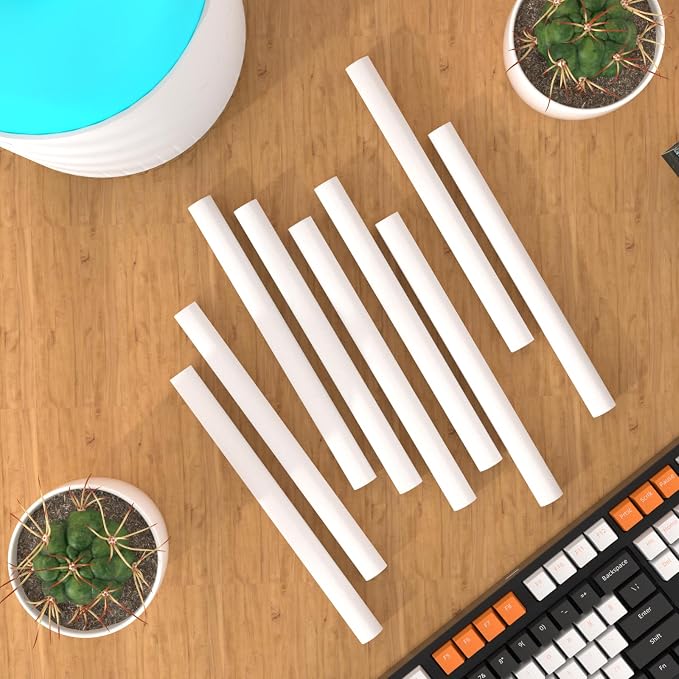 Cotton Sticks Filter Replacement, Refill Sticks Filter Replacement Wicks for Cool Mist Humidifier Portable Diffuser USB Mini Humidifier (4 Inches, 10 Pieces)