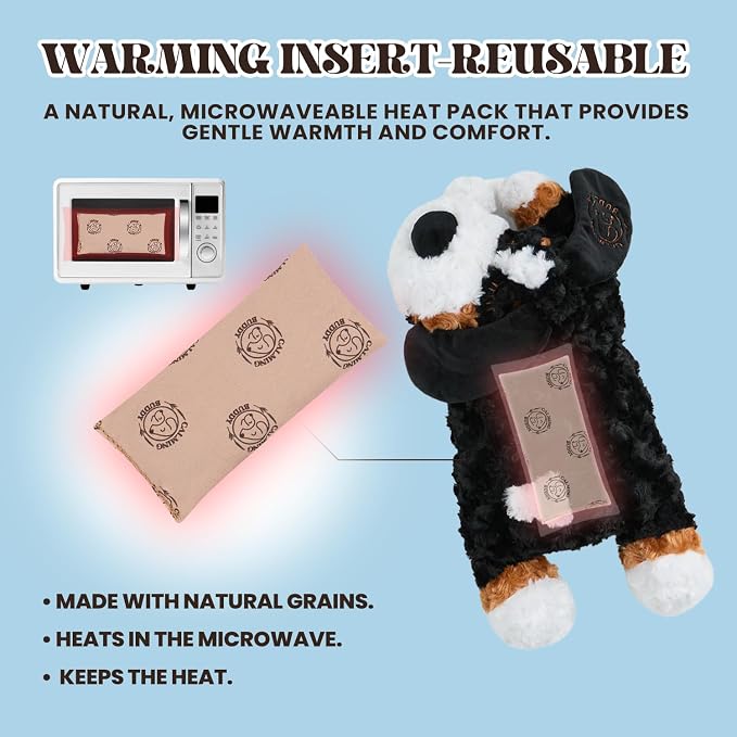 Teddy - Puppy Heartbeat Toy for Anxiety Relief with Reusable Heat Pack and Lavender, Sleep Aid for Dogs, Plush Comfort Toy for All Breads (Teddy Kit)