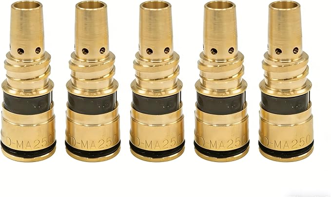 Gas Diffuser D-M250 Replacement for Miller AccuLock MDX-250 guns Millermatic 212,235,250,251,252,255 Mig Welder 5PK