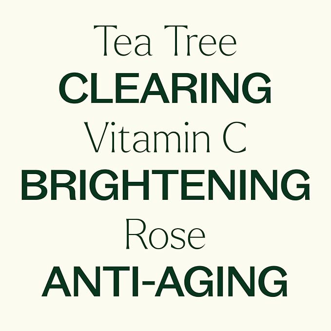 Plant Therapy Facial Serum Trio Set 1 oz each, Vitamin C & Hyaluronic Acid, Rose with Bakuchiol & Tea Tree with Niacinamide, Reduces the Appearance of Fine Lines & Wrinkles