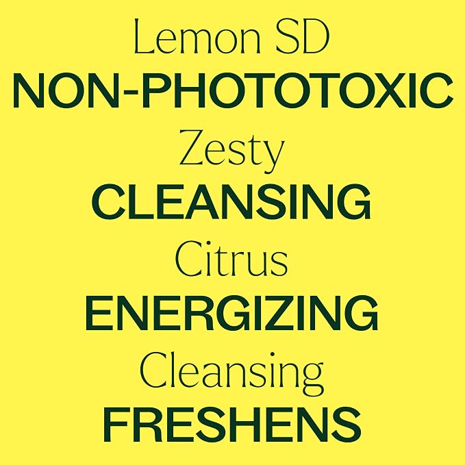 Plant Therapy Steam Distilled Lemon Essential Oil 30 mL (1 oz) 100% Pure, Undiluted, Aromatherapy, Immune Support, Fresh, Clean Scent