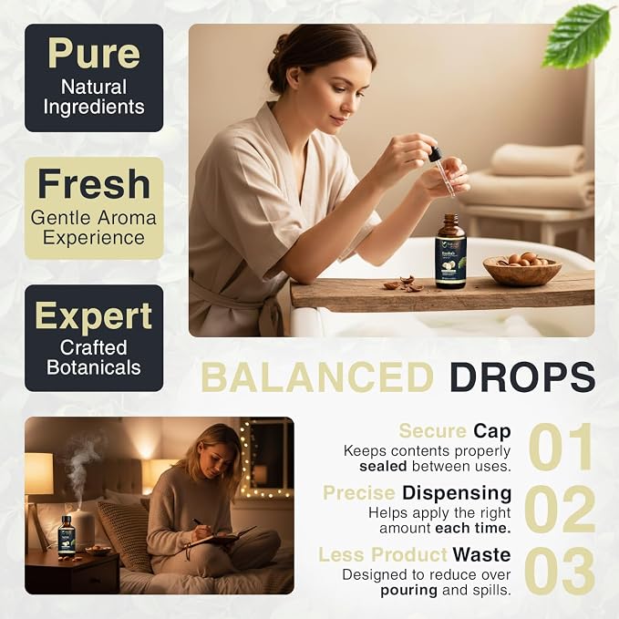 Baobab Carrier Oil for Diffusers, Dry Skin, Hair | Natural Aroma Oil for Home Fragrance, DIY Beauty Blends & DIY Candle Making, Long Lasting Scent for Office, Bedroom Scent 4 Fl Oz (120 mL)