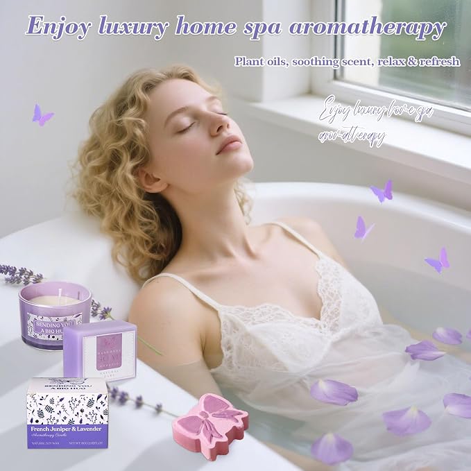 Birthday Gifts for Women, Get Well Gifts for Women Self Care Gift, Get Well Soon Sympathy Gift Baskets for Women Care Package, Thank You Gift for Mom Wife Girlfriend Friends Sisters