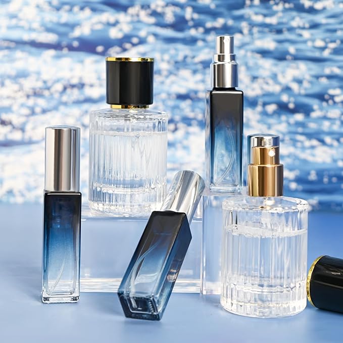 JUYRLE Perfume Making Kit- DIY Cologne Making Kit for Men, Make Your Own Scent with Essential Oil, Spray Bottle, Men's Cologne, Perfume Making Kit for Adults, Scent Set Gifts for Women Boyfriend