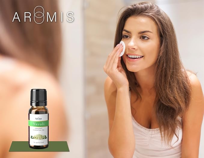 ArOmis Neroli Essential Oil - 100% Pure Therapeutic Grade - Undiluted, Premium Oil - 150 Micron Filtered, Perfect for Aromatherapy Diffusers (10ml / .34 fl oz)
