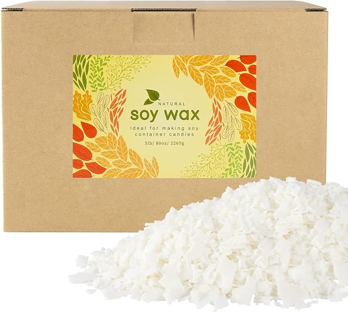 Pure Soy Wax for Making Candle-DIY Soy Wax Candle-5 Pound Bag