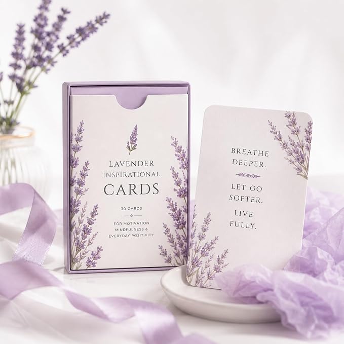 Self Care Gifts for Women: Luxury Lavender Spa Kit With Candle Mug Bath Salt Scrub Soap & More - Self Care Gift Set For Mom Friend Wife - Premium Relaxation Box for Birthday Anniversary