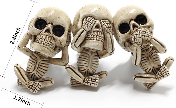 Skull Car Air Fresheners Vent Clips with 10 ml Pure Lavender Essential Oil, Cute Skeleton Car Decor Accessories, Automotive Stuff Horror Halloween Christmas Vehicle Decorations Gifts