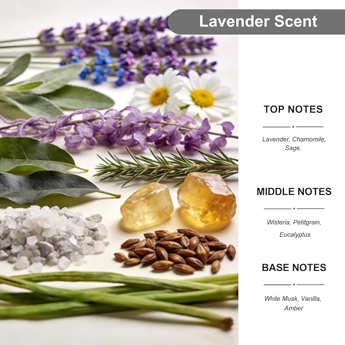 2-Pack Car Air Fresheners, Car Deodorizer, Lavender Scented Air Freshener Long Lasting Hanging Car Air Freshener for Men and Women, Car Scent Diffuser by VUTOLLOSA