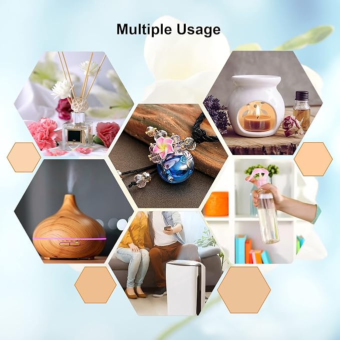 Freesia Essential Oil Mumianhua Pure Freesia Oil 10ml Floral Fragrance Oil for Diffuser Skin, Perfume, Humidifier, Soap Making, Candle Making