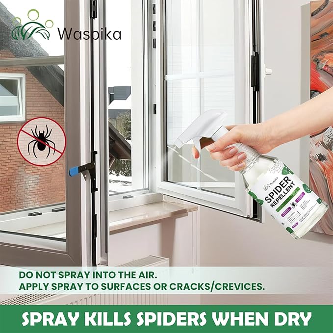 Peppermint Oil Insect and Spider Repellent Spray, Repels and Kills Ants and Bugs, Extra Strength Natural Plant Based Pest Control for Home, Kitchen and Garden, Safe for Family and Pets, 16 oz
