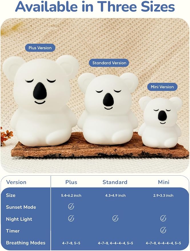 Mini Breathing Pal ‘Kyle’ - Guided Visual Meditation Silicone Light, Anxiety Relief Items for Calm Down Corner, Meditation and Sleep Aid for Adults and Kids, for School Counselor