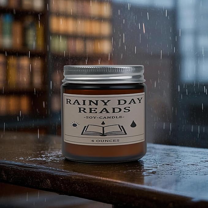 Book Lover Candle,Book Lovers Gift Ideas, Candle for Women, Reading Gifts, Birthday Gifts, Holiday, Scented Candles for Men, Women, Librarian