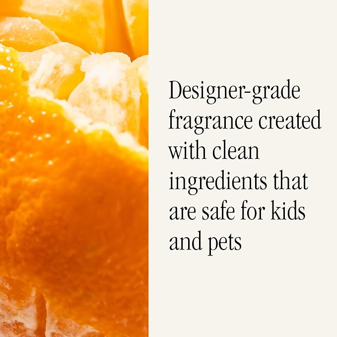 Pura & Simplicity Home Scent Refill - Smart Air Diffuser - Long-Lasting Luxury Fragrance per Refill - Home Essential - Clean & Safe Diffuser Fragrance - 2 Pack, Orange