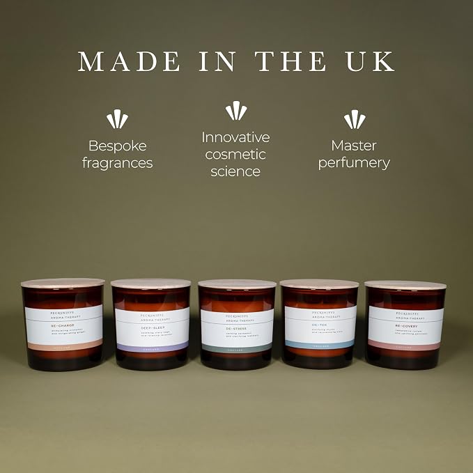 Pecksniff's Amber Re-Charge Candle | 3 Wicks, 550g/19.40oz