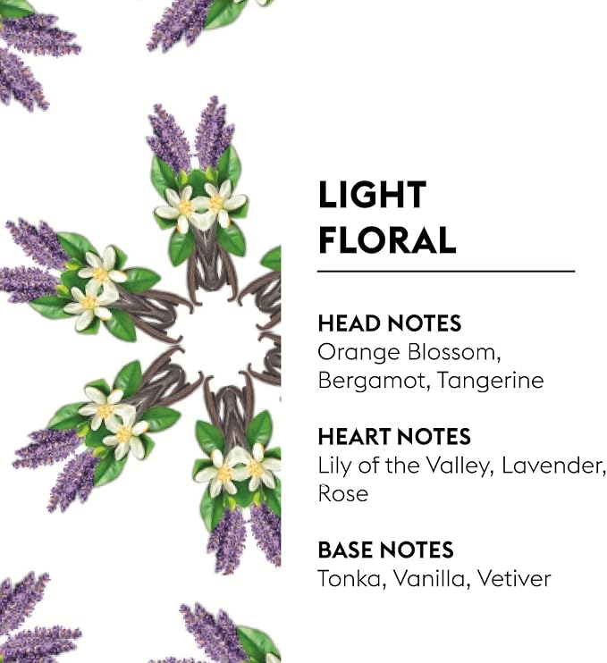 MAISON BERGER Lampe Berger Refill, 500 ml, Light Floral | Catalytic Lamp Fragrance Refill, Helps Neutralize Odors, ~80 h Fragrance Diffusion, Made in France