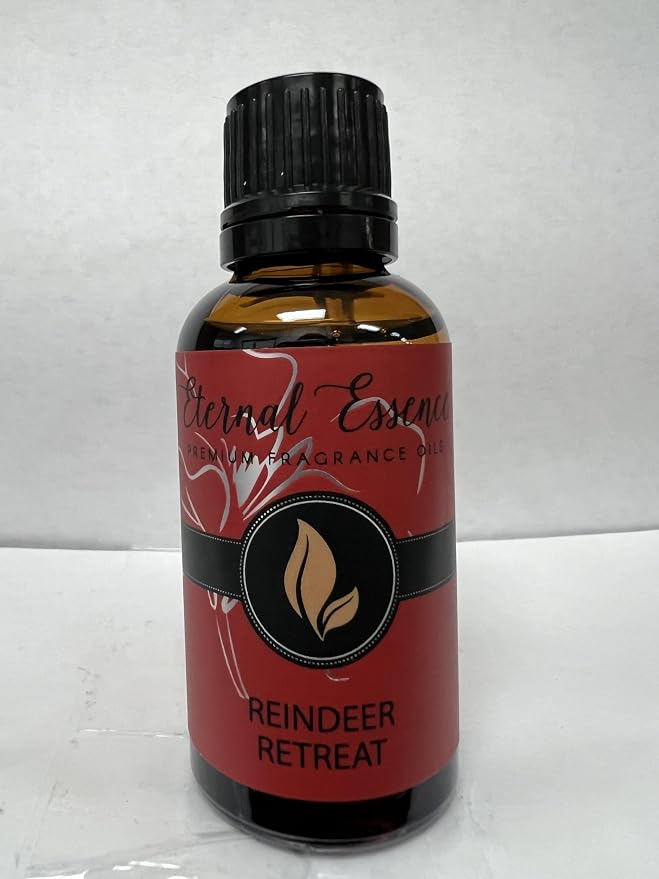 Eternal Essence Oils Reindeer Retreat 30ml Premium Fragrance Oil - for Candle, Soap Making, Aromatherapy, Diffusers, Home Care, & Humidifiers