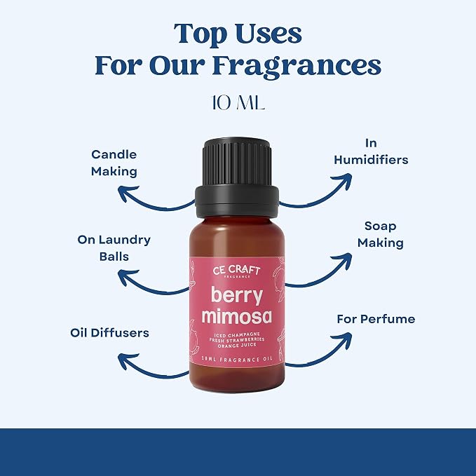 CANDECraftCo Premium Fragrance Oil – Diffuser Oils Fragrances Scented for Home, Candle Soap Making Supplies, Aromatherapy Blends for House (0.34 Fl Oz) (Lavender Vanilla + Cactus Flowers)