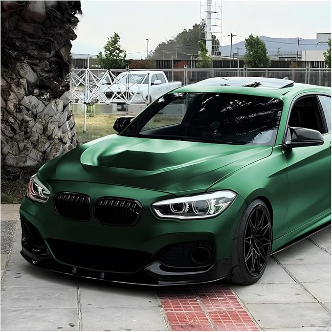 Front Bumper Lip Splitter Diffuser Body Kit Spoiler Guard Accessories For BMW 1 Series F20 F21 LCI M-Sport 2015-2019 MP(Gloss Black Set)