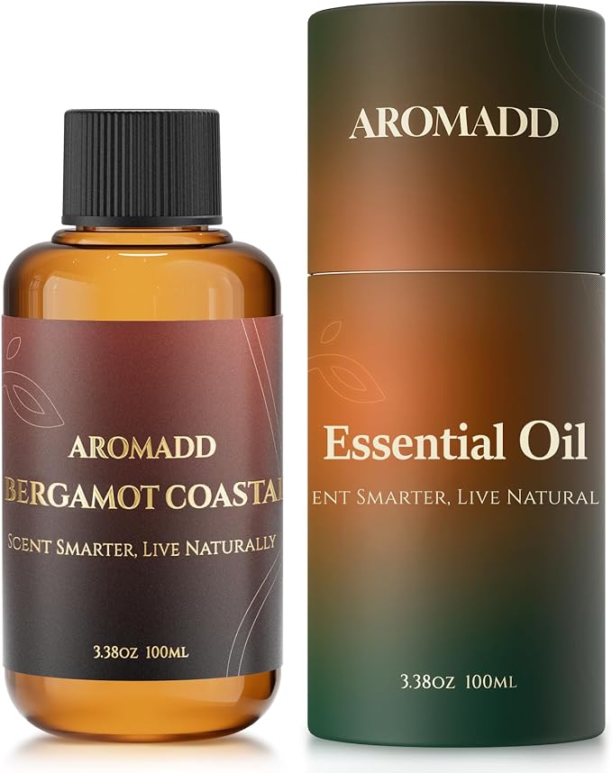 AROMADD AROMADD Bergamot Coastal Hotel Diffuser Oil Inspired by Luxury Hotel Collection Scent, Premium Fragrance Oil for Waterless Diffusers, Cold Air & HVAC Diffusers, Long-Lasting,3.38 fl oz(100 mL)