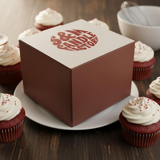 Red Velvet Cupcake Candle ~ 12oz Mason Jar ~ All Natural Premium Soy Wax ~ Best Valentine's Day Candle