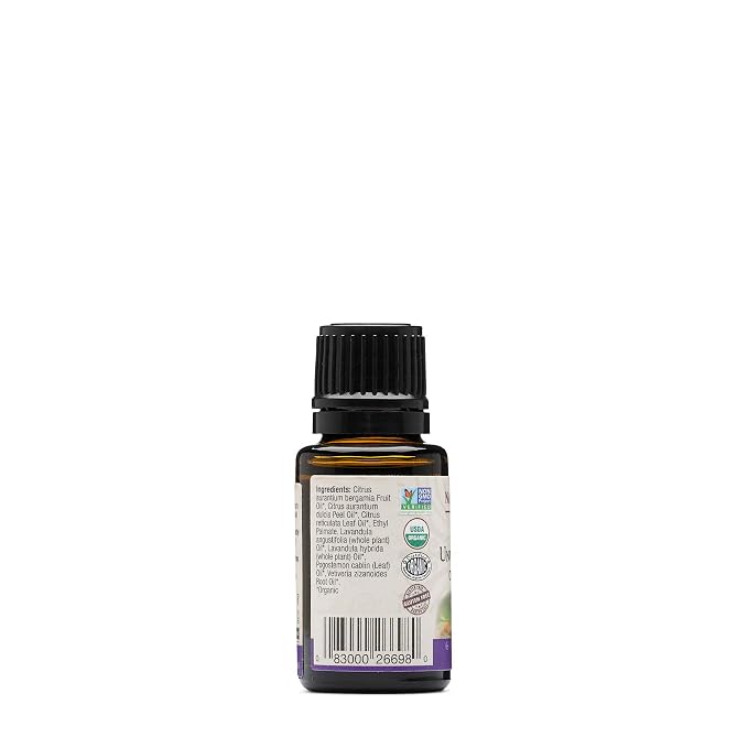 Nature's Answer 100% Pure Organic Essential Oil Blend, 0.5-Ounce, Unwind/D-s Trees