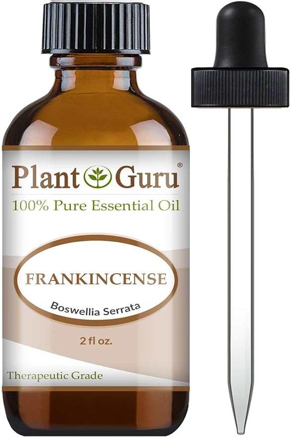 Plant Guru Frankincense 2 oz Undiluted Pure Therapeutic Grade Essential Oil