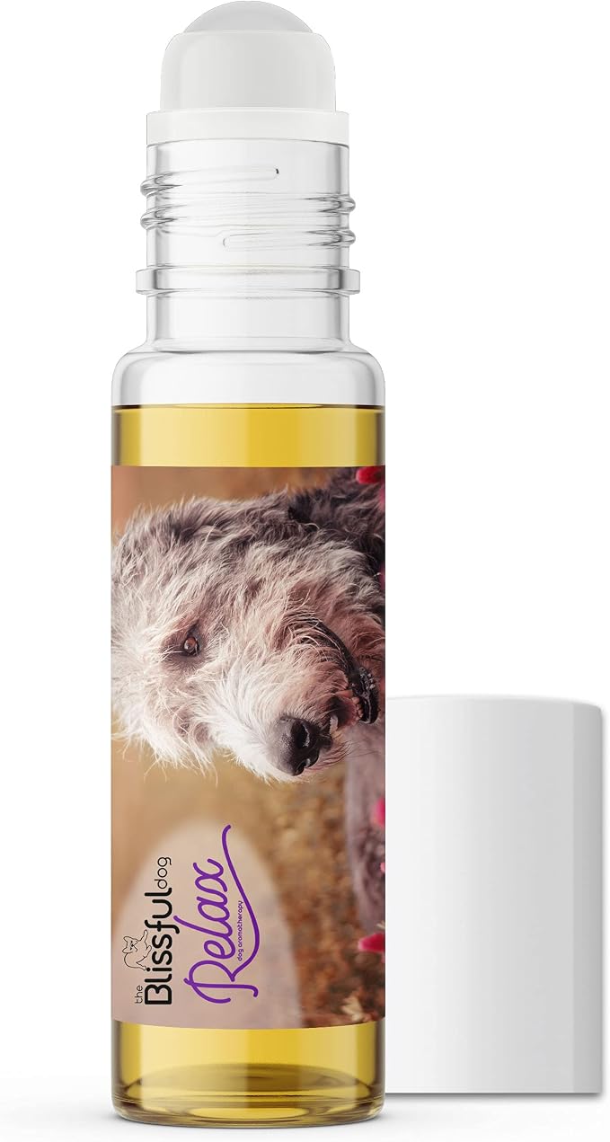 The Blissful Dog Irish Wolfhound Relax Dog Aromatherapy, 0.45-Ounce Roll-On