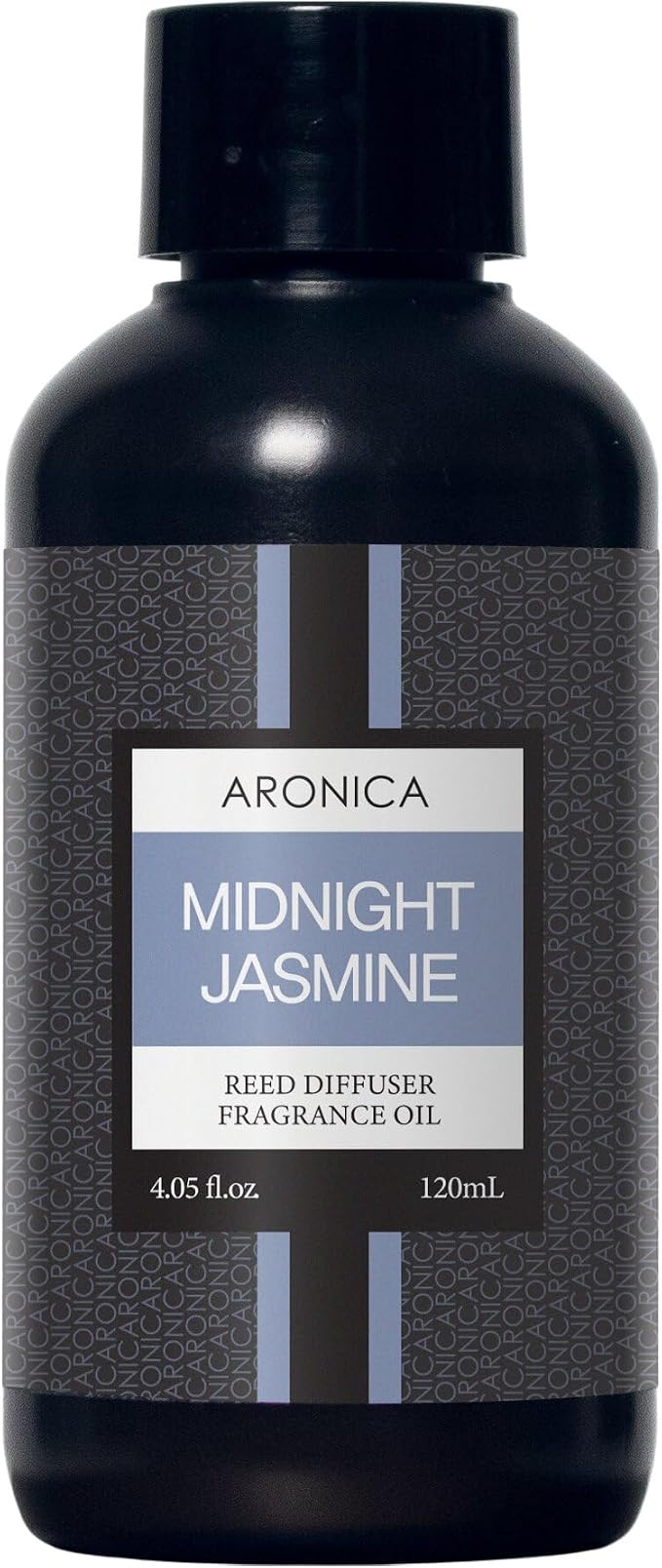 Aronica Reed Diffuser Oil Refill, 5.07oz, Midnight Jasmine - Fig Fragrance Essential Oil Diffuser Fig Essential Oils Refills for Home, Flower Market Scent, Room Oil Fragrance