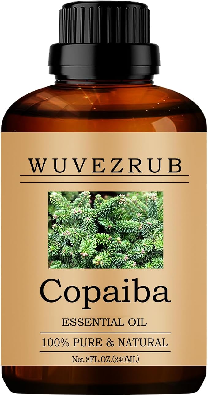 Copaiba Essential Oils, 240ML Pure and Natural Essential Oil for Aromatherapy Diffuser - Copaiba /8 Fl Oz