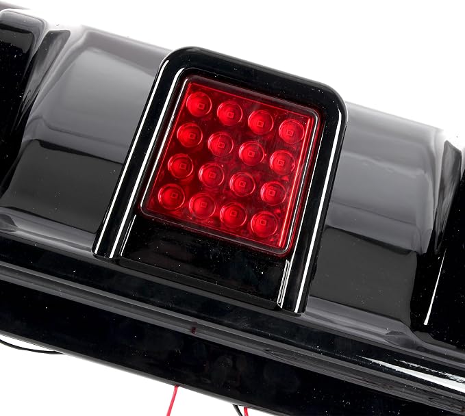 Rear Diffuser W/LED Brake Light Compatible with Infiniti Q50 2014 2015 2016 2017,Add-on Body Kit Rear Bumper Lower Lip Splitter Exterior Accessories (Gloss Black)
