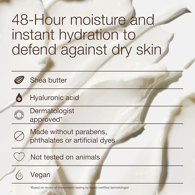 Bath & Body Works Men’s Body Cream, Mahogany Teakwood Scent, Ultimate Hydration Moisturizer with Shea Butter & Hyaluronic Acid for Dry Skin, Warm Woodsy & Masculine Scent, 8 oz - 2 Pack