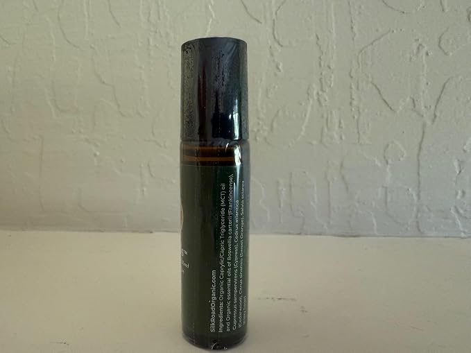 Silk Road Organic Wellness Essential Oil Vitality Blend Roll On for Overall Health, Immunity, Balance, Achy Joints & Muscles – USDA Certified Aromatherpy, 10ml Roller
