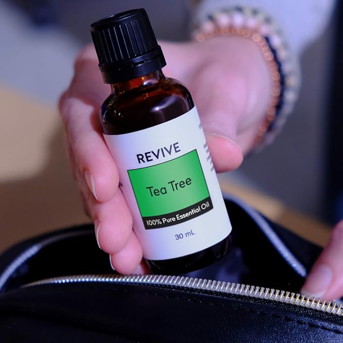 Tea Tree Essential Oil 30mL by Revive Essential Oils - 100% Pure Therapeutic Grade, for Diffuser, Humidifier, Massage, Aromatherapy, Skin & Hair Care