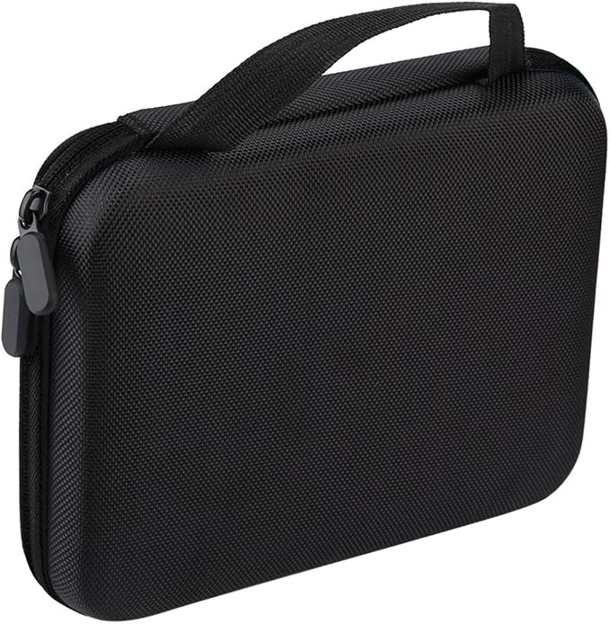 63 Slots Essential Oil Carrying Case, 1-3ml vial portable Essential Oil Storage Bag Case Box, Hard EVA Shell Impact and Leak Proof Large Capacity Organizer with Carrying Handle (Black)
