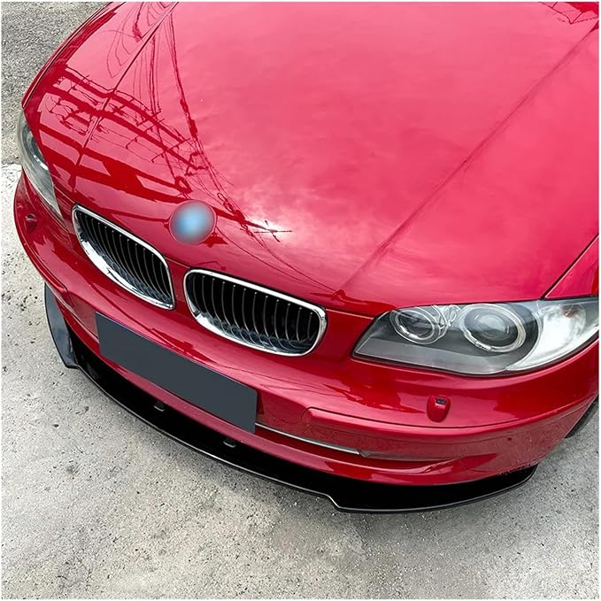 Front Spoiler Lip Splitter For BMW 1 Series E81 E82 E87 E88 LCI Standard 2008-2012 3Pcs Bumper Diffuser Body Kit