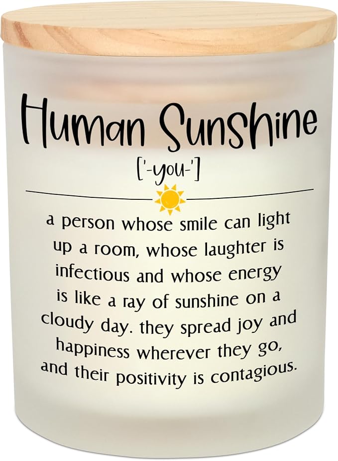 OASSIE Thank You Gifts for Women - Vanilla Lavender Candle 10 oz - Inspirational Birthday Teachers Day Nurses Week Teacher Appreciation Gifts for Women Friends Coworkers, Retirement Gift for Woman