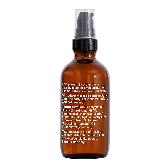 Plant Therapy Near Perfection Carrier Oil Blend 4 oz – Unscented Face & Body Oil for Scars, Stretch Marks & Dry Skin, Carrier Oil for Essential Oils