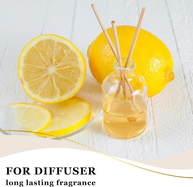 EUQEE Lemongrass Essential Oil 118ml Premium Lemongrass Oil with Glass Dropper, Great for Diffuser, Candle Making - 4Fl. Oz