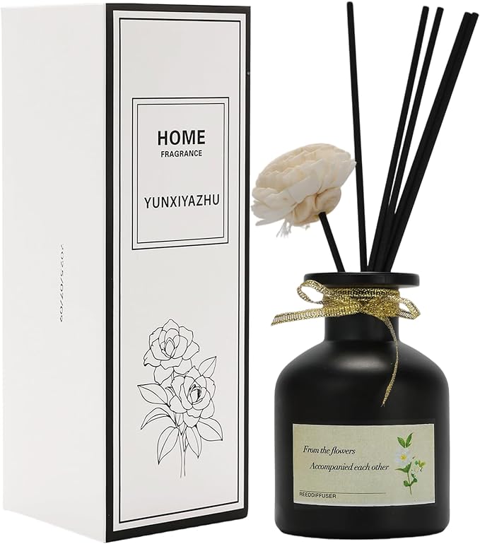 Reed Diffuser, Verbena Citrus, 4.4 fl oz, Invigorating Luxury Scent for Home & Office