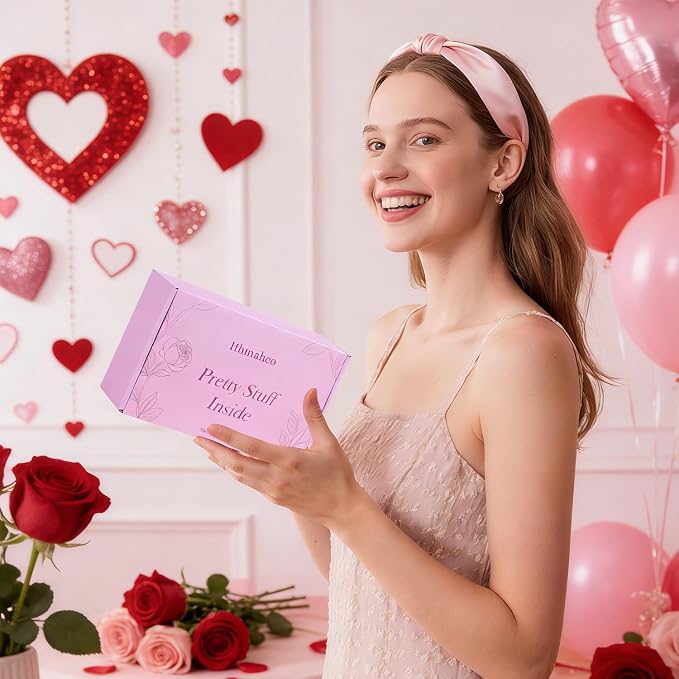 Mothers Day Spa Gifts for Women, Bath Gift Baskets, Birthday Relaxing Spa Self Care Gifts for Women, Home Rose Bath Shower Care Package for Wife, Mothers Day Gift Basket for Mom Her Friends