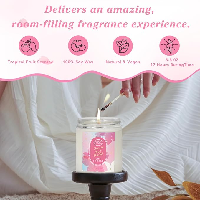 Birthday Gift for Women, Bath Sets for Women Gift, Bath and Body Gifts Set, Cherry Bloosom Spa Gift for Self Care, Thank You Relaxing Spa Basket for Mom, Grandma, Girlfriend, Sister, Friends