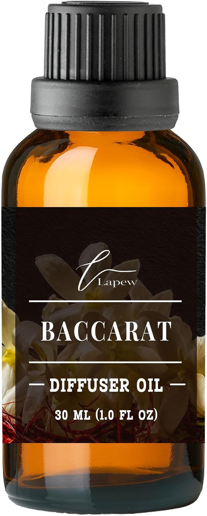 Lapew Baccarat Waterless Diffuser Oil | Fragrance Oil for Nebulizer & Cold Air Diffusers | Scented Home Oil | 1.0 fl oz