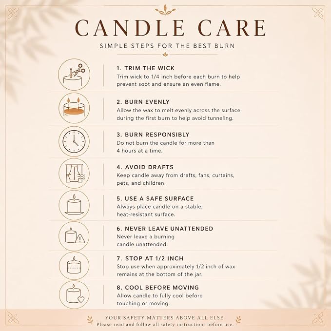 Tender Hope Orange Paradise Candle – Fresh Citrus Orange Scent, Long Lasting Soy Paraffin, 227g | Fresh Citrus Orange Scent, Long Lasting, Soy Paraffin