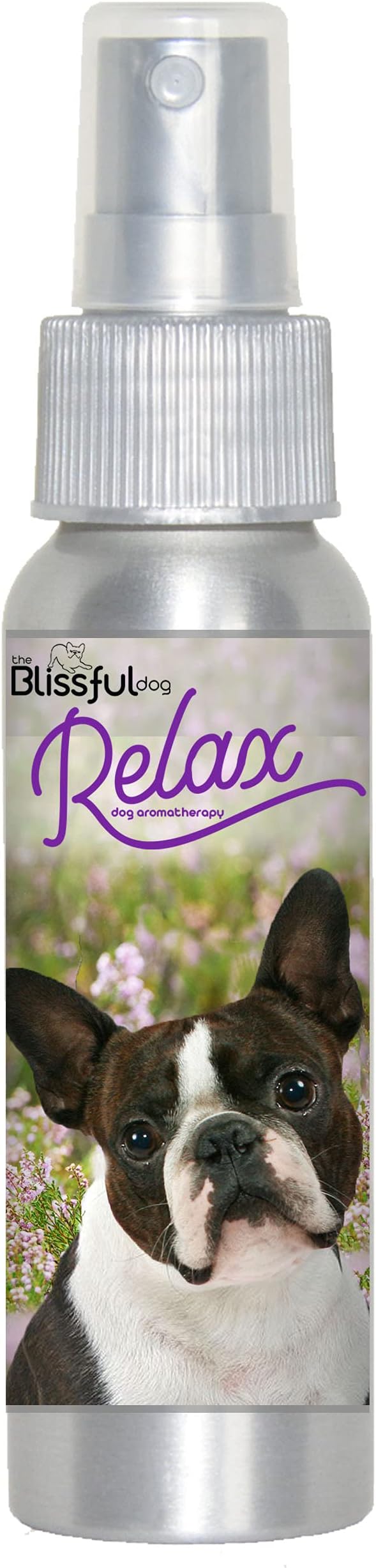 The Blissful Dog Boston Terrier Relax Dog Aromatherapy Spray for Your Dog's Anxiety