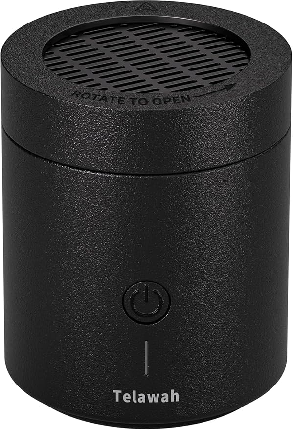 Portable Mini Incense Burner Bakhoor.120 Seconds Charcoal Resin Incense Burner.Rechargeable USB Aromatherapy Diffuser Electric Arabic Incense Holder Muslim Home Decor